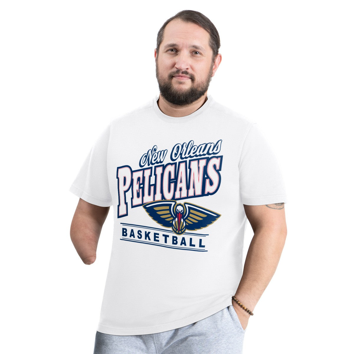 New Orleans Pelicans G-III Sports by Carl Banks Adaptive Headliner T-Shirt