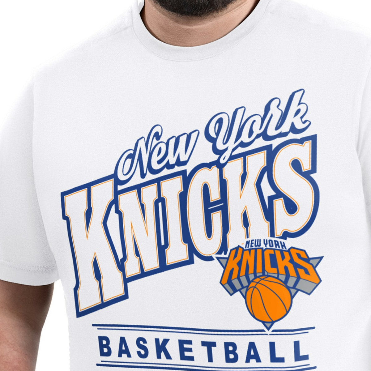 New York Knicks G-III Sports by Carl Banks Adaptive Headliner T-Shirt