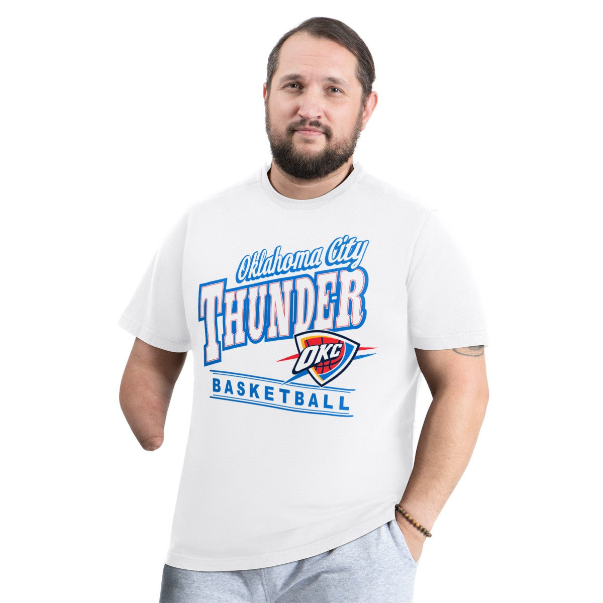 Oklahoma City Thunder G-III Sports by Carl Banks Adaptive Headliner T-Shirt