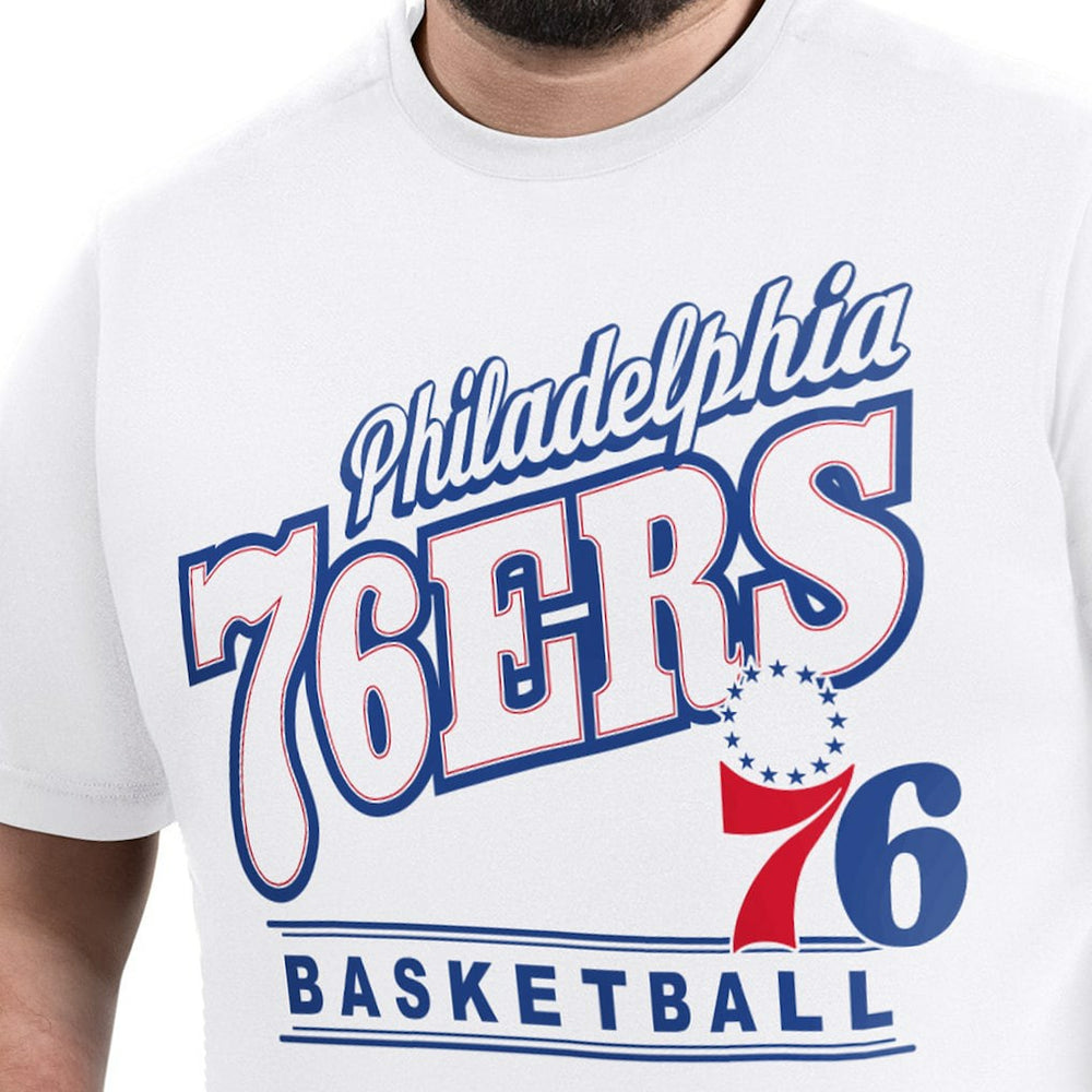 Philadelphia 76ers G-III Sports by Carl Banks Adaptive Headliner T-Shirt