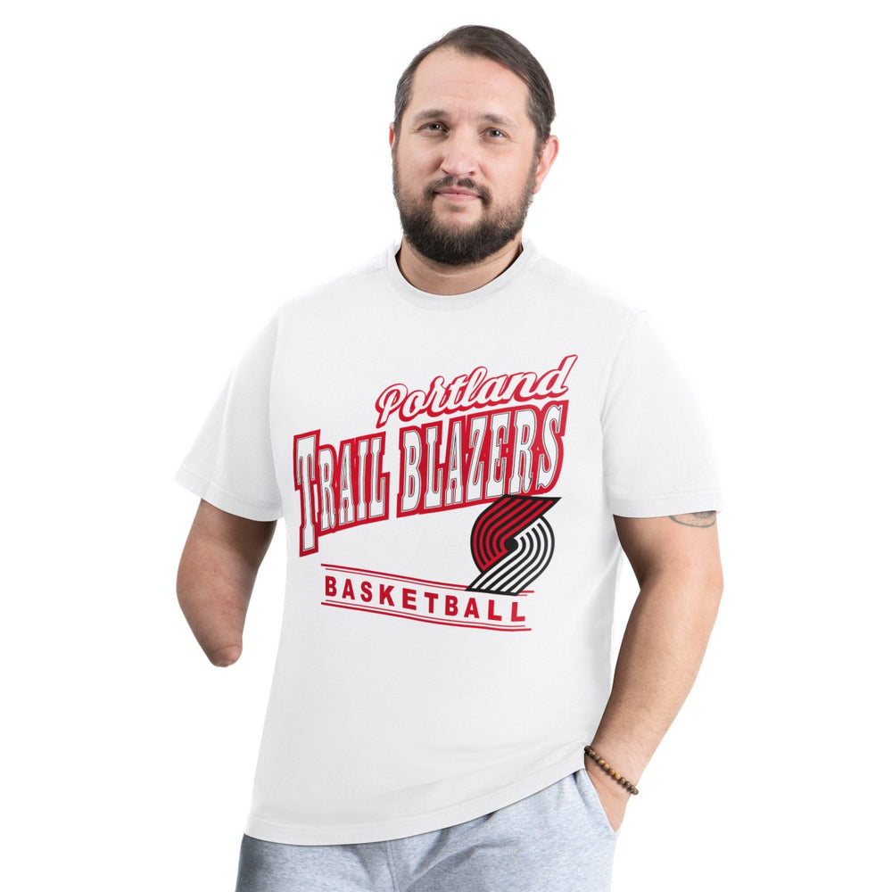 Portland Trail Blazers G-III Sports by Carl Banks Adaptive Headliner T-Shirt