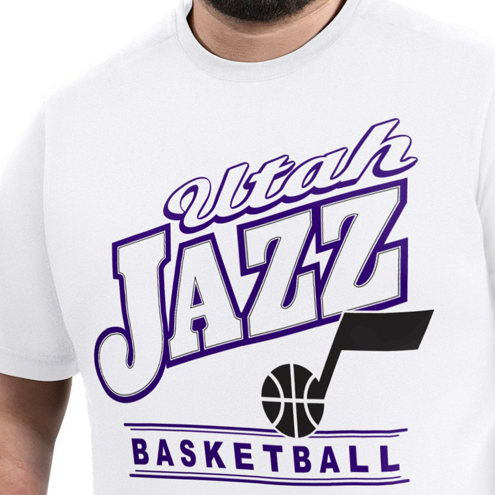 Utah Jazz G-III Sports by Carl Banks Adaptive Headliner T-Shirt