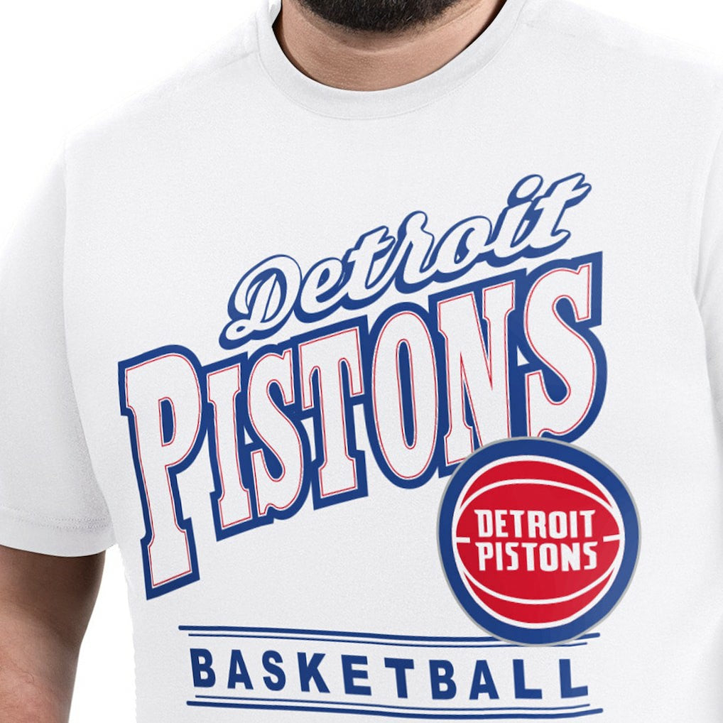 Detroit Pistons G-III Sports by Carl Banks Adaptive Headliner T-Shirt sale
