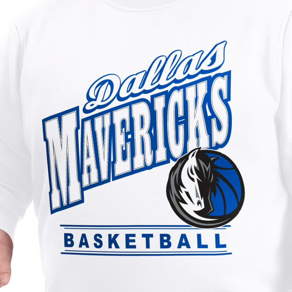 Dallas Mavericks G-III Sports by Carl Banks Adaptive Headliner Fleece Crewneck Sweatshirt sale