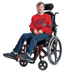 LA Clippers G-III Sports by Carl Banks Adaptive Headliner Fleece Crewneck Sweatshirt