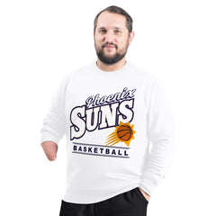Phoenix Suns G-III Sports by Carl Banks Adaptive Headliner Fleece Crewneck Sweatshirt