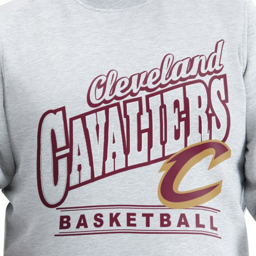 Cleveland Cavaliers G-III Sports by Carl Banks Adaptive Headliner Fleece Crewneck Sweatshirt sale