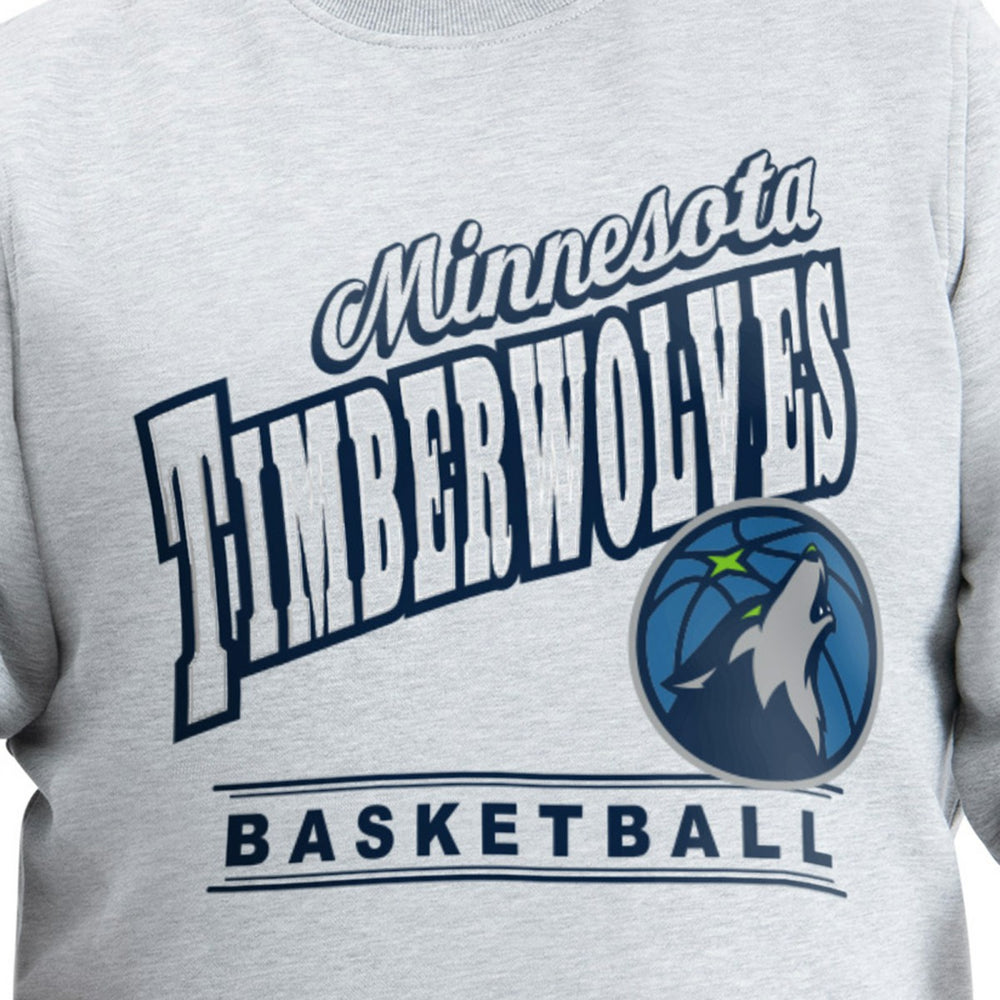 Minnesota Timberwolves G-III Sports by Carl Banks Adaptive Headliner Fleece Crewneck Sweatshirt