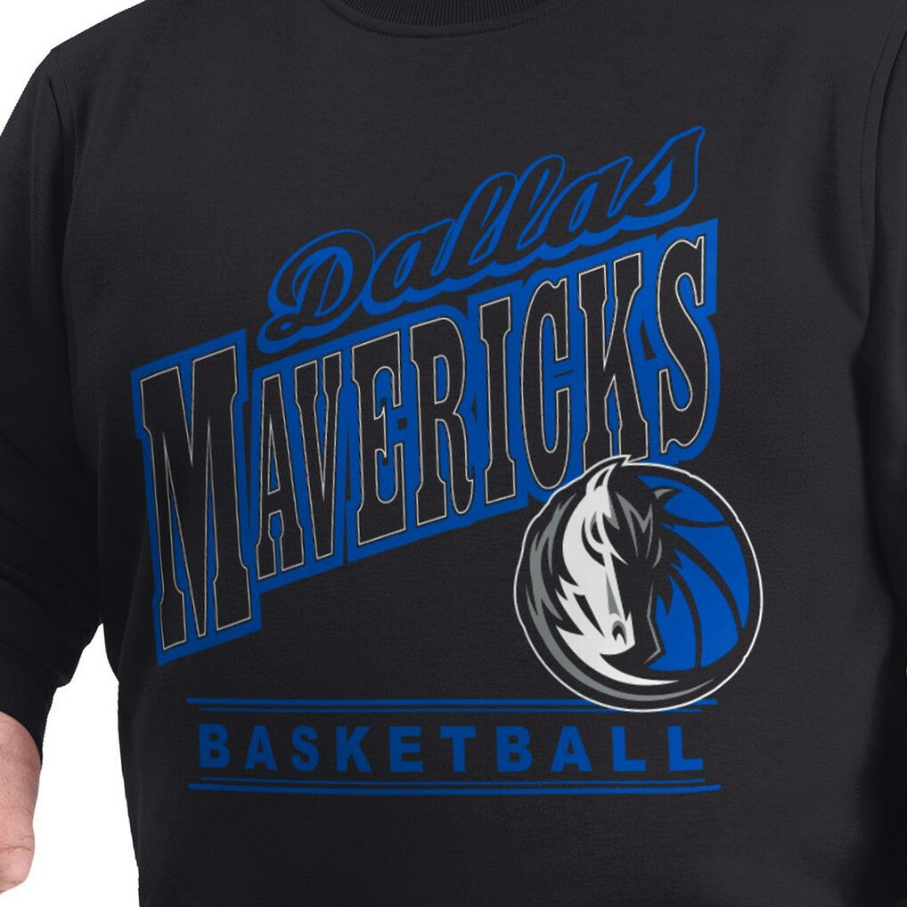 Dallas Mavericks G-III Sports by Carl Banks Adaptive Headliner Fleece Crewneck Sweatshirt sale