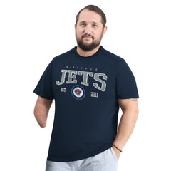 NHL Winnipeg Jets G-III Sports by Carl Banks Adaptive Classic Team Graphic T-Shirt
