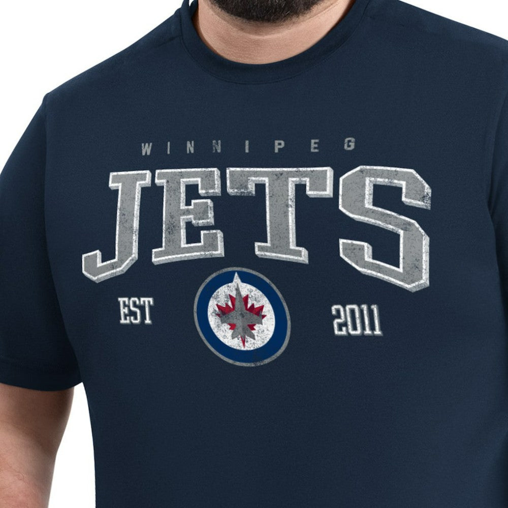 NHL Winnipeg Jets G-III Sports by Carl Banks Adaptive Classic Team Graphic T-Shirt