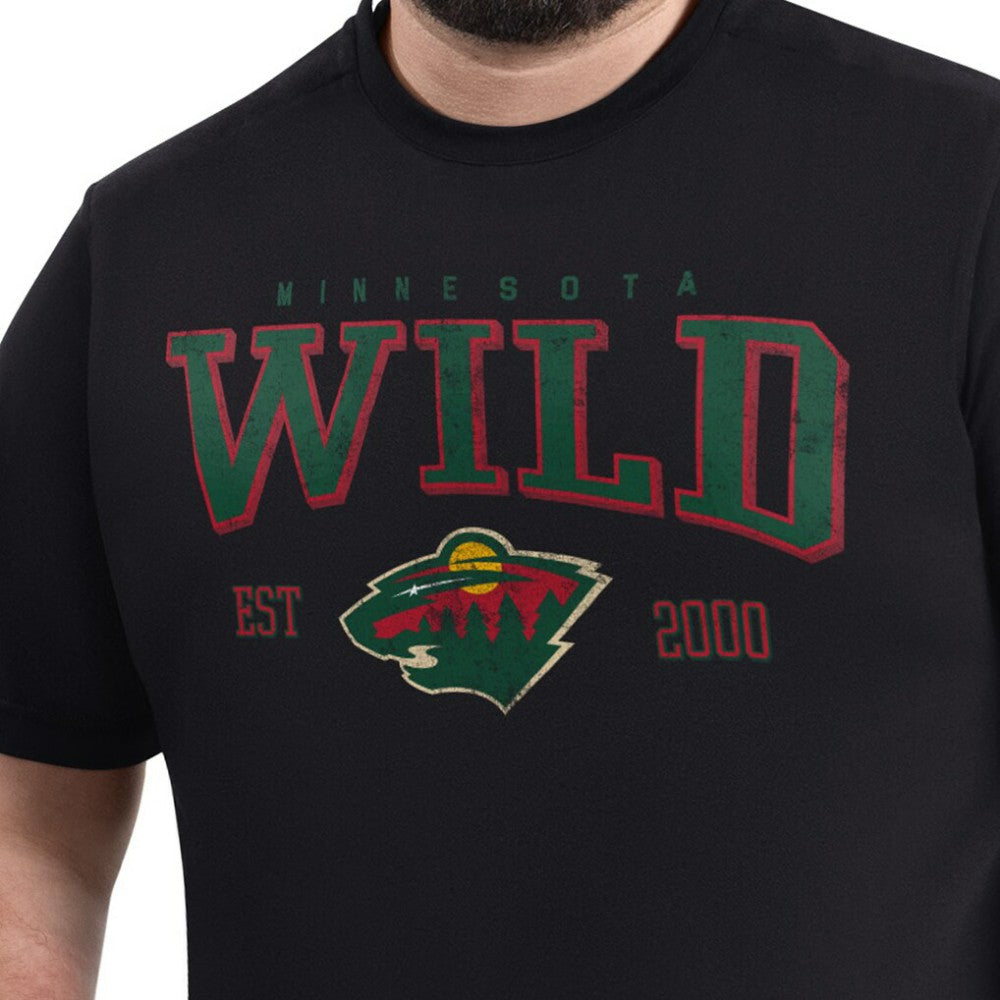 NHL Minnesota Wild G-III Sports by Carl Banks Adaptive Classic Team Graphic T-Shirt