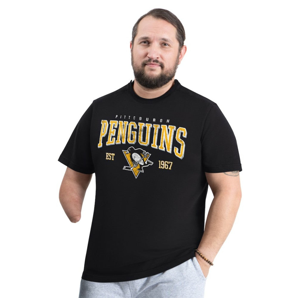 NHL Pittsburgh Penguins G-III Sports by Carl Banks Adaptive Classic Team Graphic T-Shirt