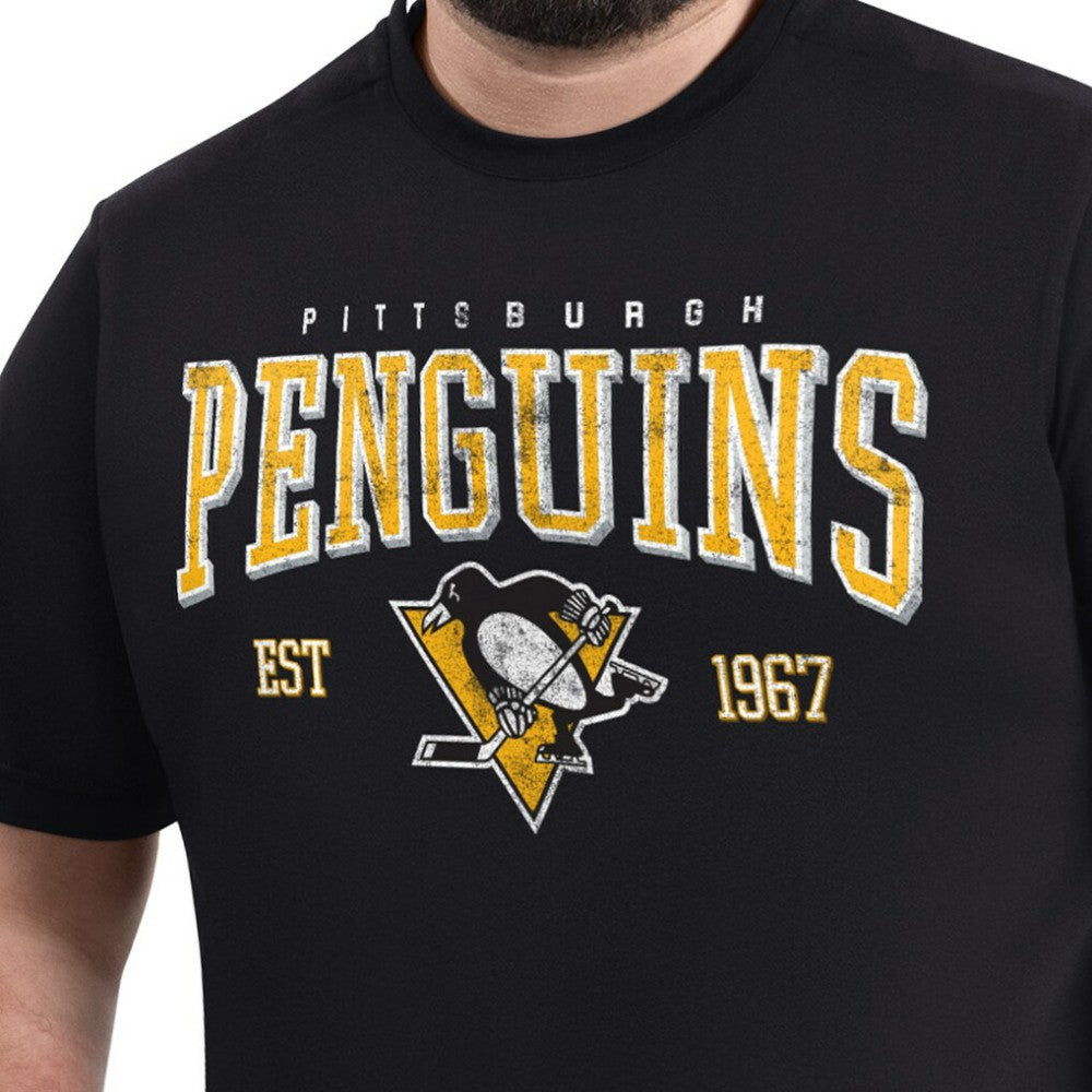 NHL Pittsburgh Penguins G-III Sports by Carl Banks Adaptive Classic Team Graphic T-Shirt