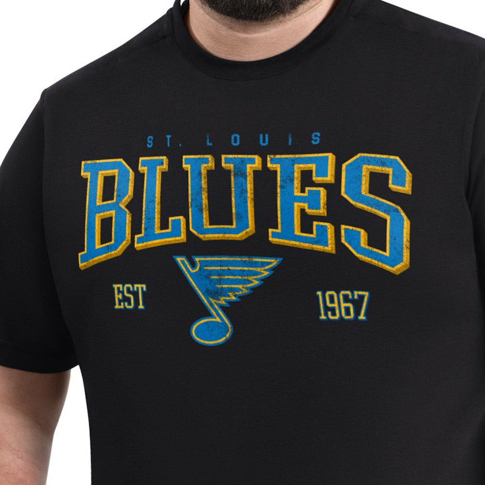 NHL St. Louis Blues G-III Sports by Carl Banks Adaptive Classic Team Graphic T-Shirt