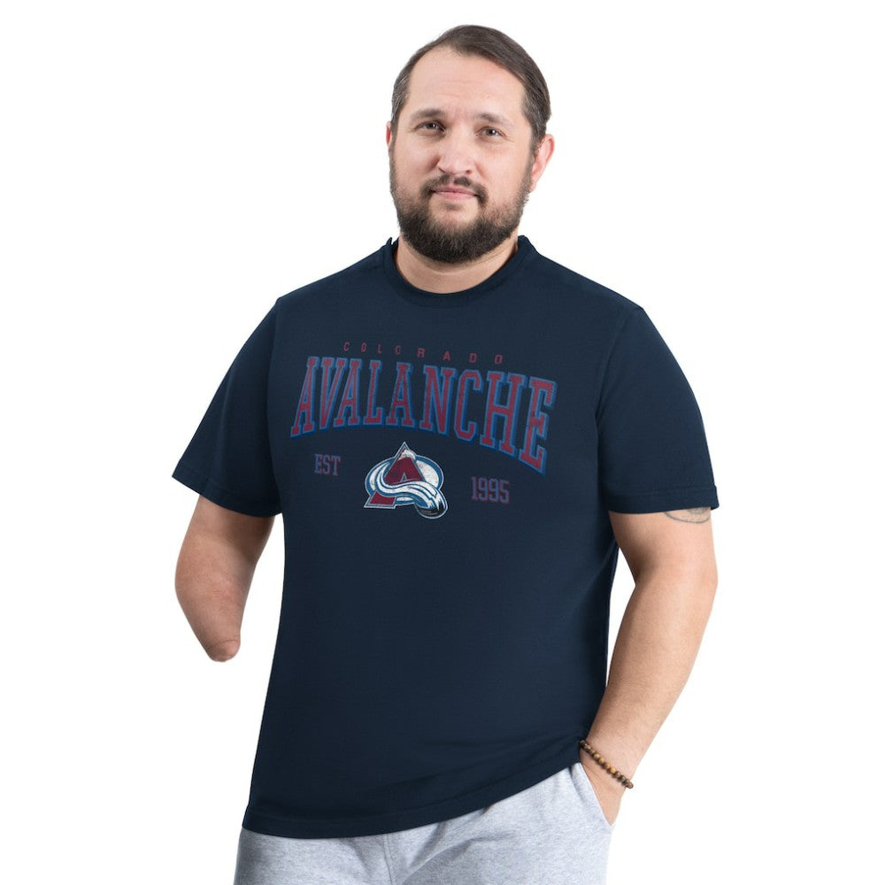 NHL Colorado Avalanche G-III Sports by Carl Banks Adaptive Classic Team Graphic T-Shirt