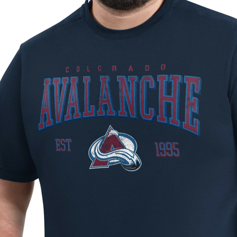 NHL Colorado Avalanche G-III Sports by Carl Banks Adaptive Classic Team Graphic T-Shirt