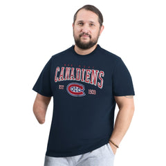 NHL Montreal Canadiens G-III Sports by Carl Banks Adaptive Classic Team Graphic T-Shirt