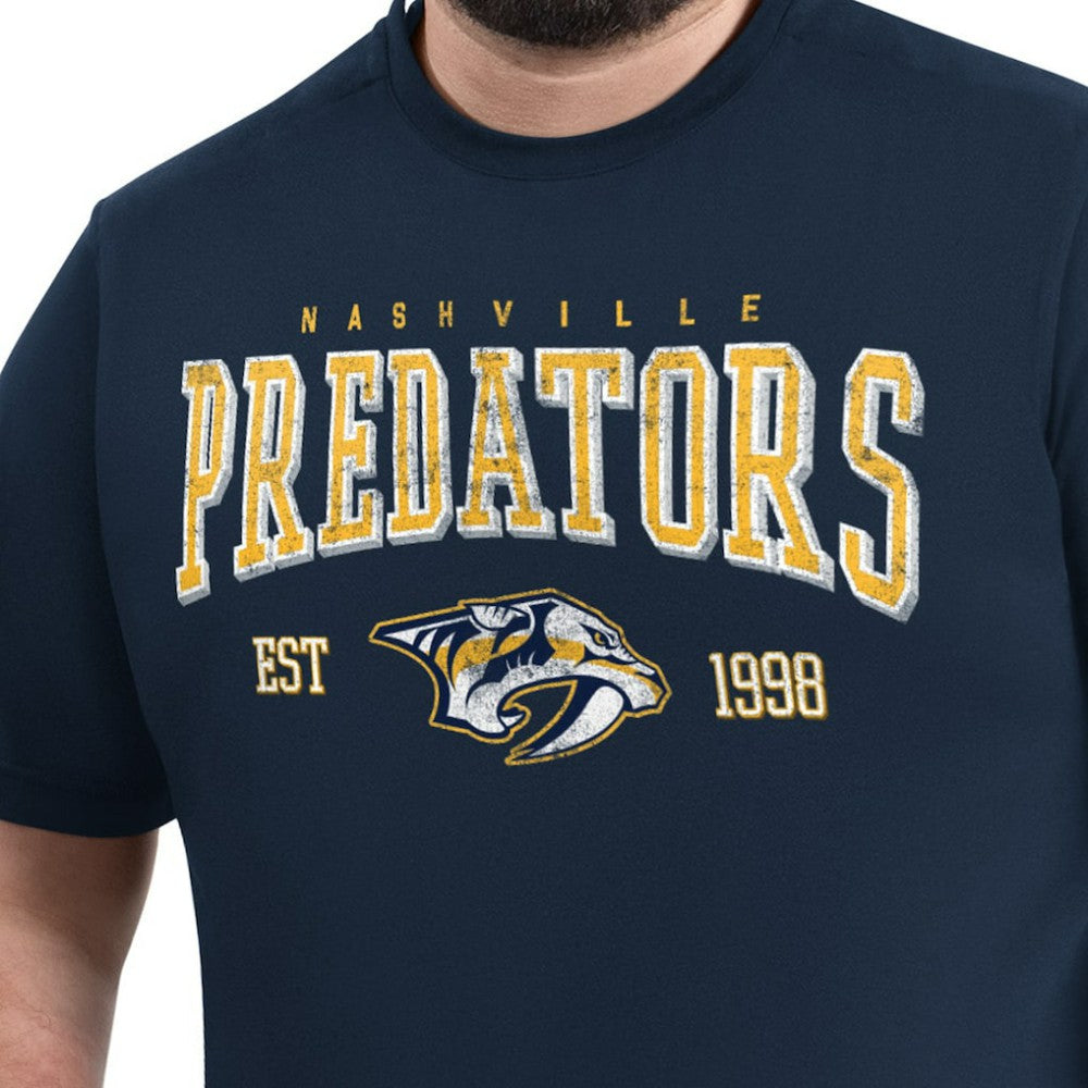 NHL Nashville Predators G-III Sports by Carl Banks Adaptive Classic Team Graphic T-Shirt