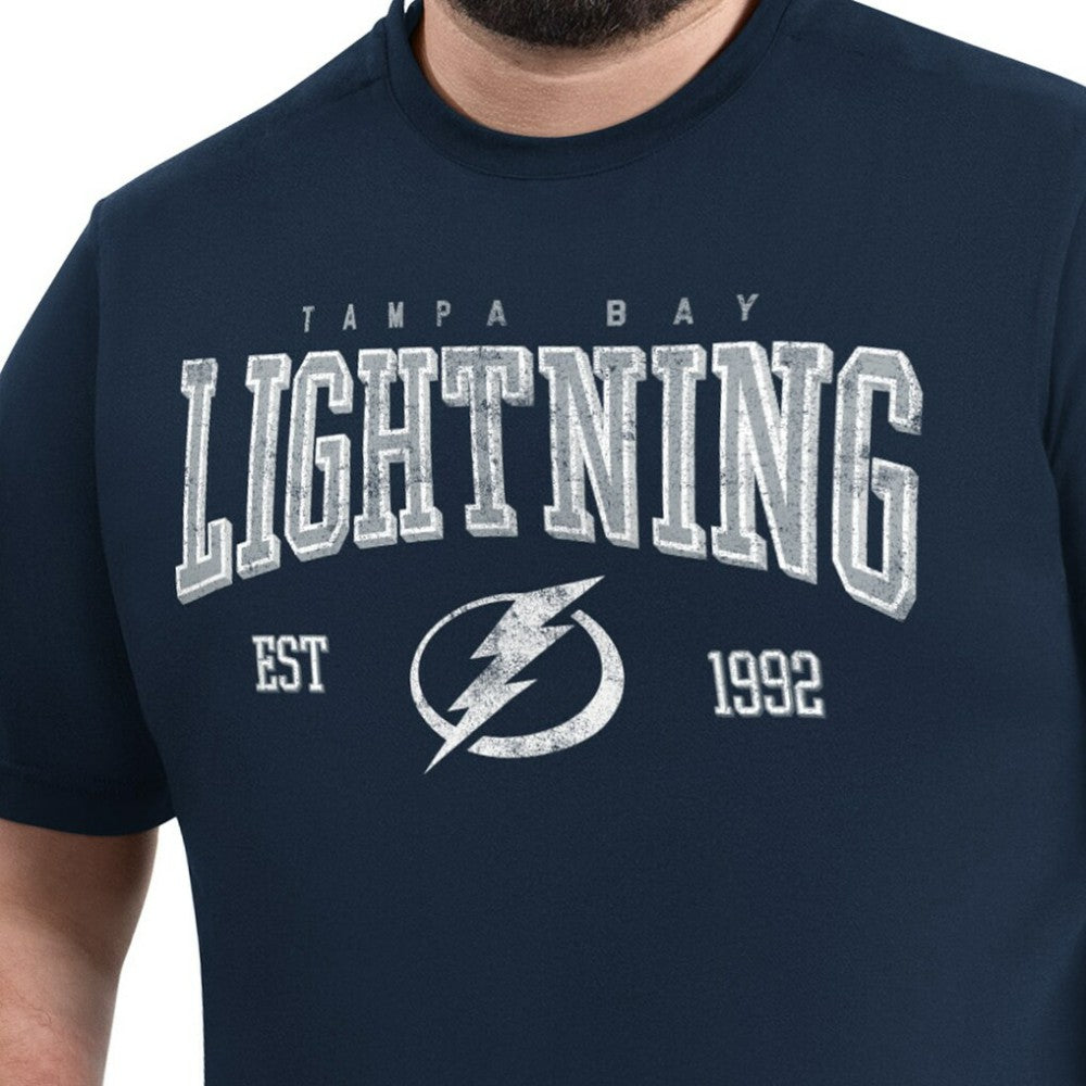 NHL Tampa Bay Lightning G-III Sports by Carl Banks Adaptive Classic Team Graphic T-Shirt