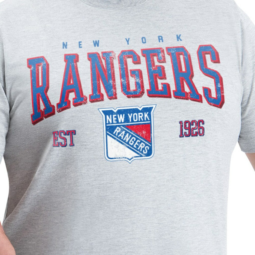 NHL New York Rangers G-III Sports by Carl Banks Adaptive Classic Team Graphic T-Shirt