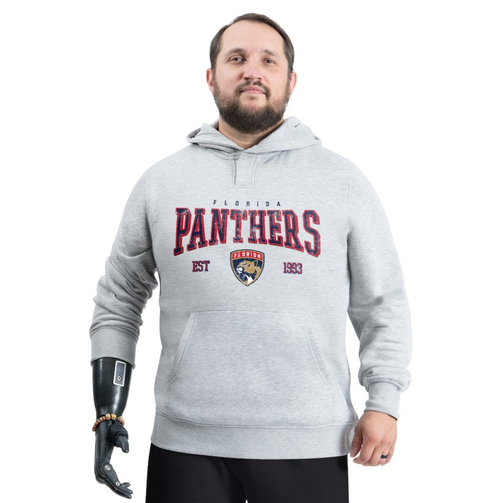 NHL Florida Panthers G-III Sports by Carl Banks Adaptive Classic Team Spirit Fleece Hoodie