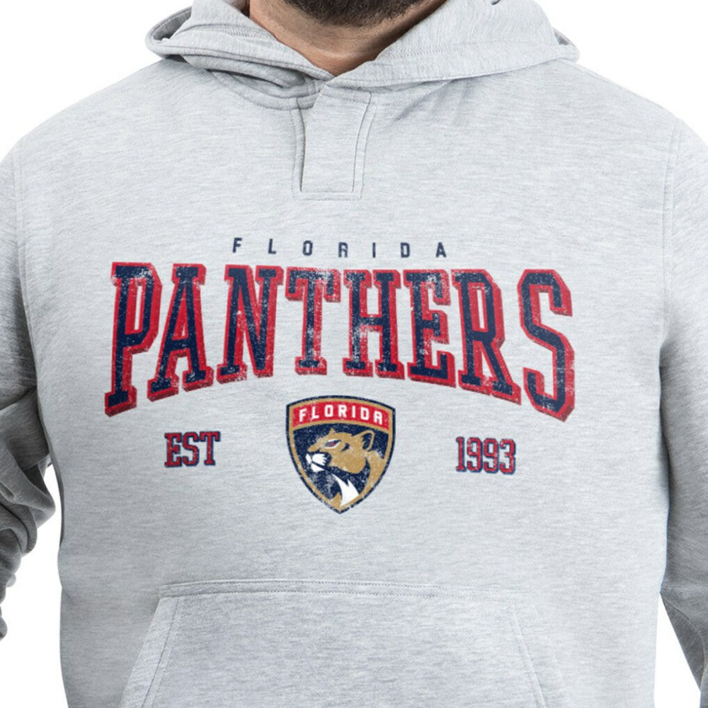 NHL Florida Panthers G-III Sports by Carl Banks Adaptive Classic Team Spirit Fleece Hoodie