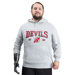 NHL New Jersey Devils G-III Sports by Carl Banks Adaptive Classic Team Spirit Fleece Hoodie
