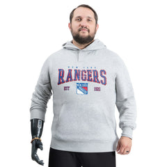 NHL New York Rangers G-III Sports by Carl Banks Adaptive Classic Team Spirit Fleece Hoodie
