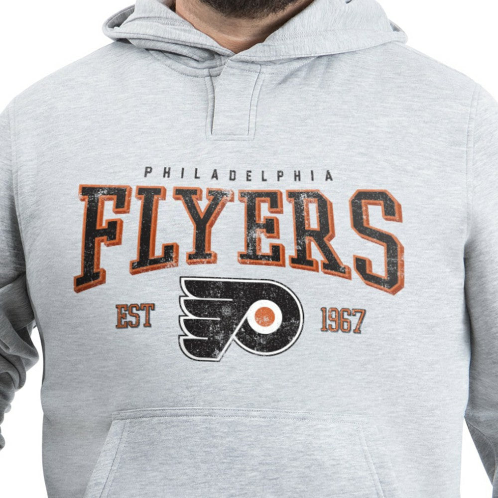 NHL Philadelphia Flyers G-III Sports by Carl Banks Adaptive Classic Team Spirit Fleece Hoodie