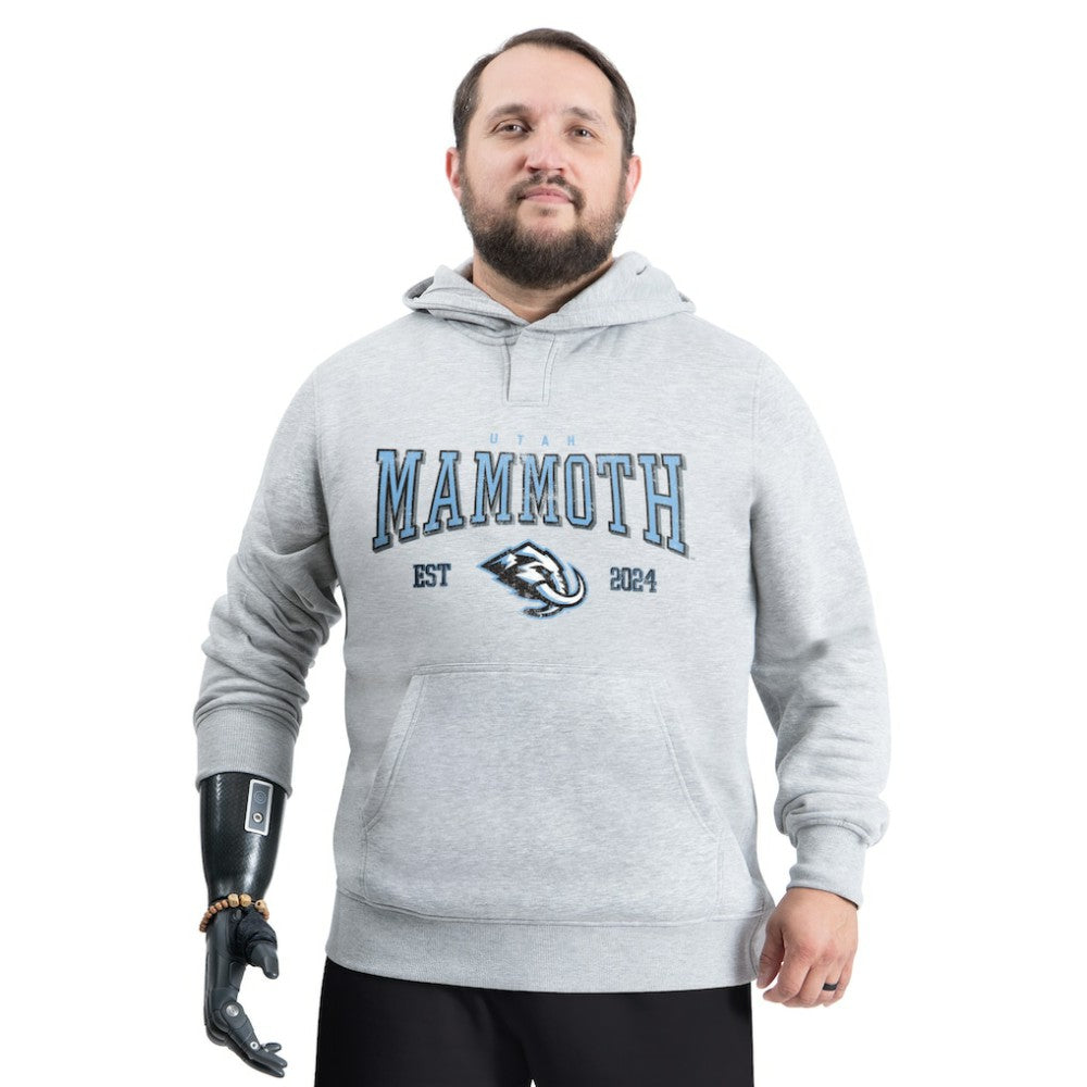 NHL Utah Mammoth G-III Sports by Carl Banks Adaptive Classic Team Spirit Fleece Hoodie