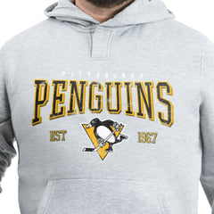 NHL Pittsburgh Penguins G-III Sports by Carl Banks Adaptive Classic Team Spirit Fleece Hoodie
