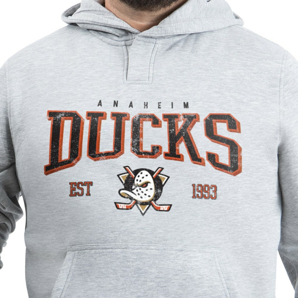 NHL Anaheim Ducks G-III Sports by Carl Banks Adaptive Classic Team Spirit Fleece Hoodie