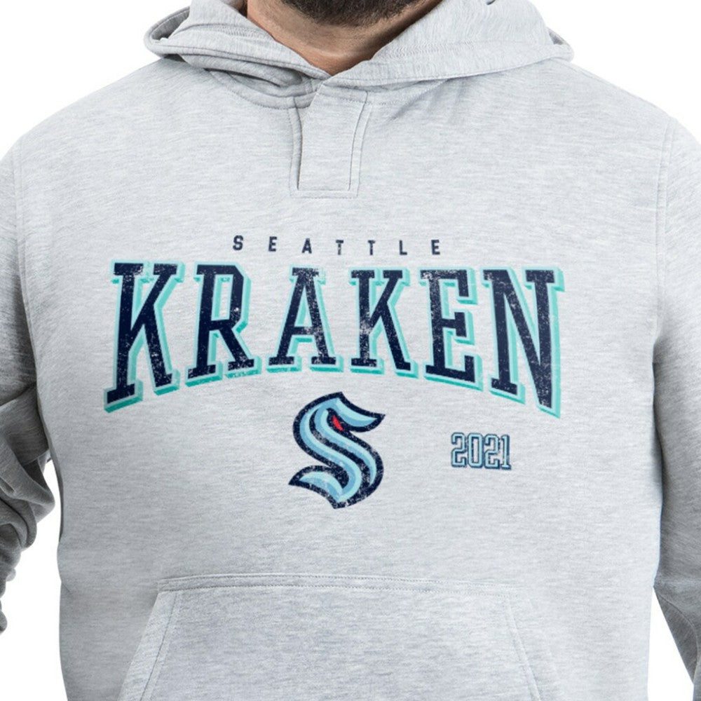 NHL Seattle Kraken G-III Sports by Carl Banks Adaptive Classic Team Spirit Fleece Hoodie