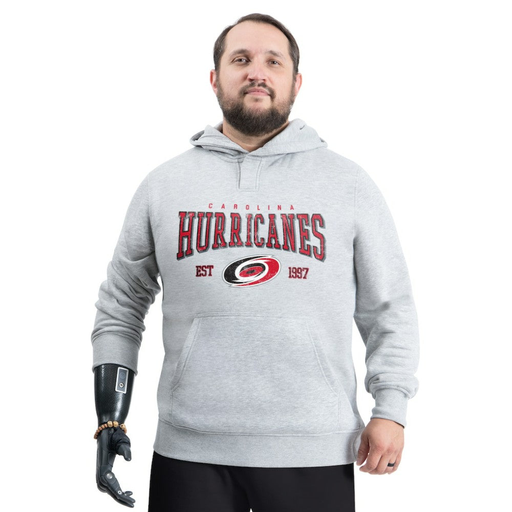 NHL Carolina Hurricanes G-III Sports by Carl Banks Adaptive Classic Team Spirit Fleece Hoodie