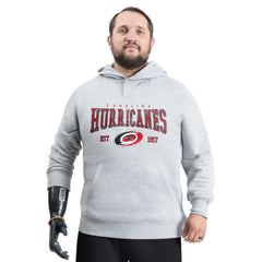 NHL Carolina Hurricanes G-III Sports by Carl Banks Adaptive Classic Team Spirit Fleece Hoodie