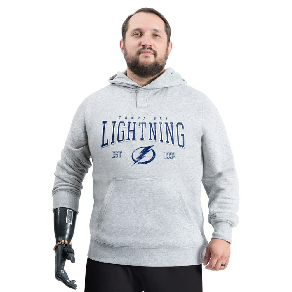 NHL Tampa Bay Lightning G-III Sports by Carl Banks Adaptive Classic Team Spirit Fleece Hoodie