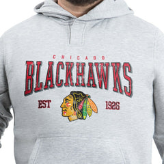 NHL Chicago Blackhawks G-III Sports by Carl Banks Adaptive Classic Team Spirit Fleece Hoodie