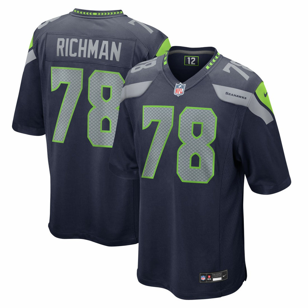 Mason Richman  Team Game Jersey - Seattle Seahawks Jerseys