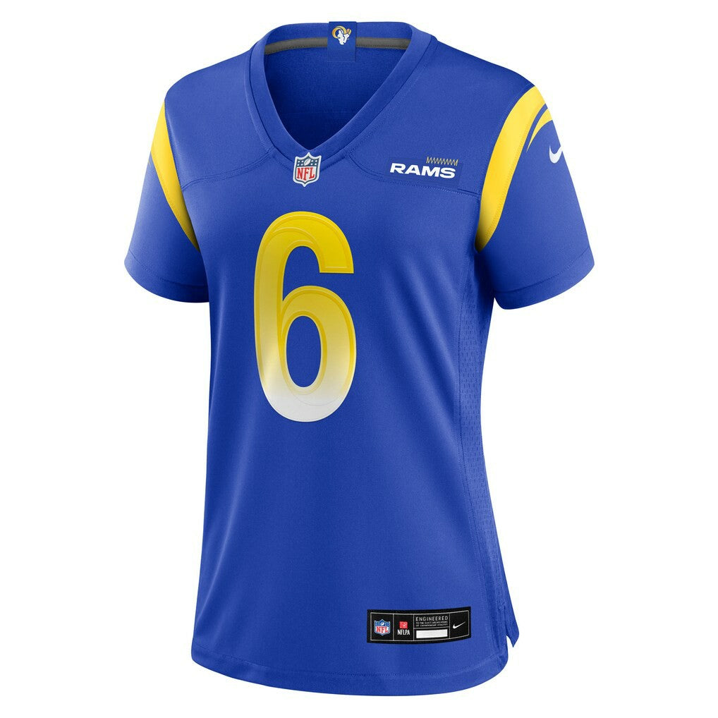 Nick Hampton  Women's Team Game Jersey - Los Angeles Rams Jerseys