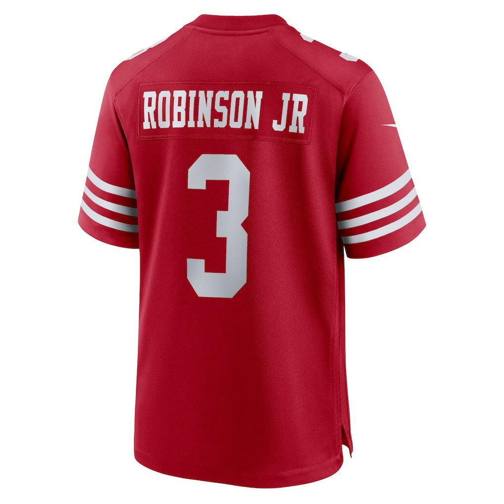 Brian Robinson Jr.  Team Game Jersey - San Francisco 49ers Jerseys