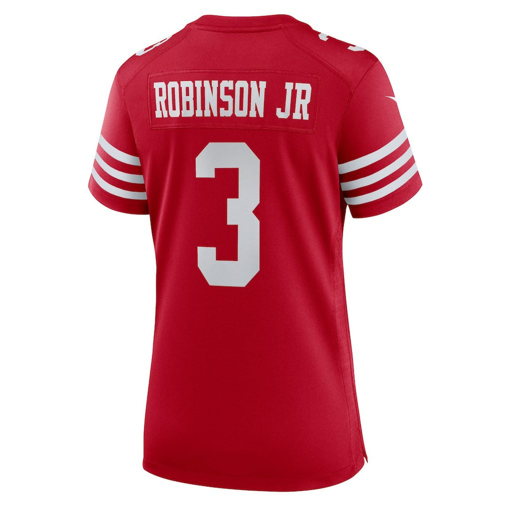 Brian Robinson Jr.  Women's Team Game Jersey - San Francisco 49ers Jerseys