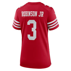 Brian Robinson Jr.  Women's Team Game Jersey - San Francisco 49ers Jerseys