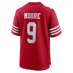 Skyy Moore  Team Game Jersey - San Francisco 49ers Jerseys