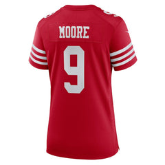 Skyy Moore  Women's Team Game Jersey - San Francisco 49ers Jerseys