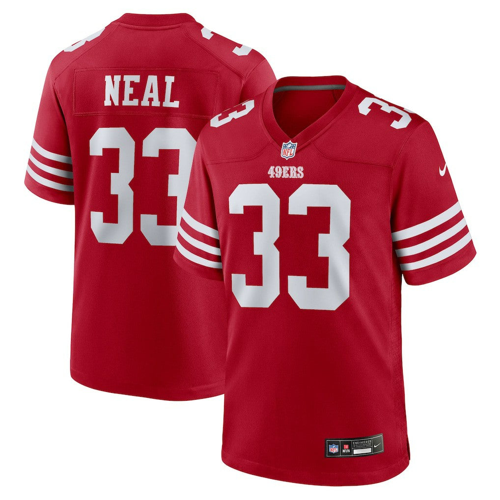 Siran Neal  Team Game Jersey - San Francisco 49ers Jerseys