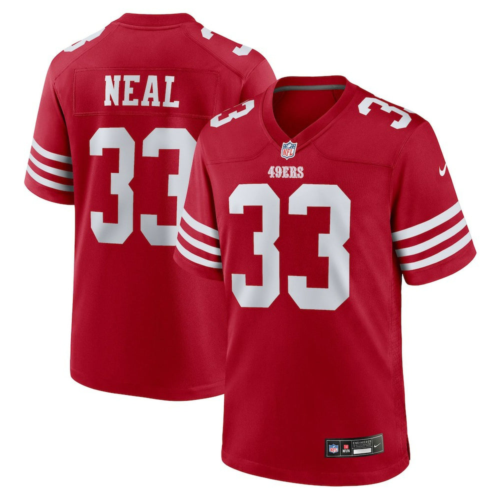 Siran Neal  Team Game Jersey - San Francisco 49ers Jerseys
