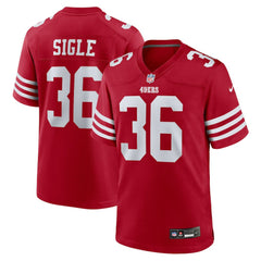 Marques Sigle  Team Game Jersey - San Francisco 49ers Jerseys