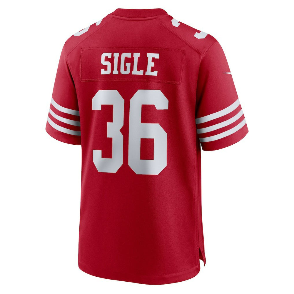Marques Sigle  Team Game Jersey - San Francisco 49ers Jerseys
