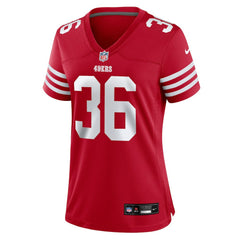 Marques Sigle  Women's Team Game Jersey - San Francisco 49ers Jerseys